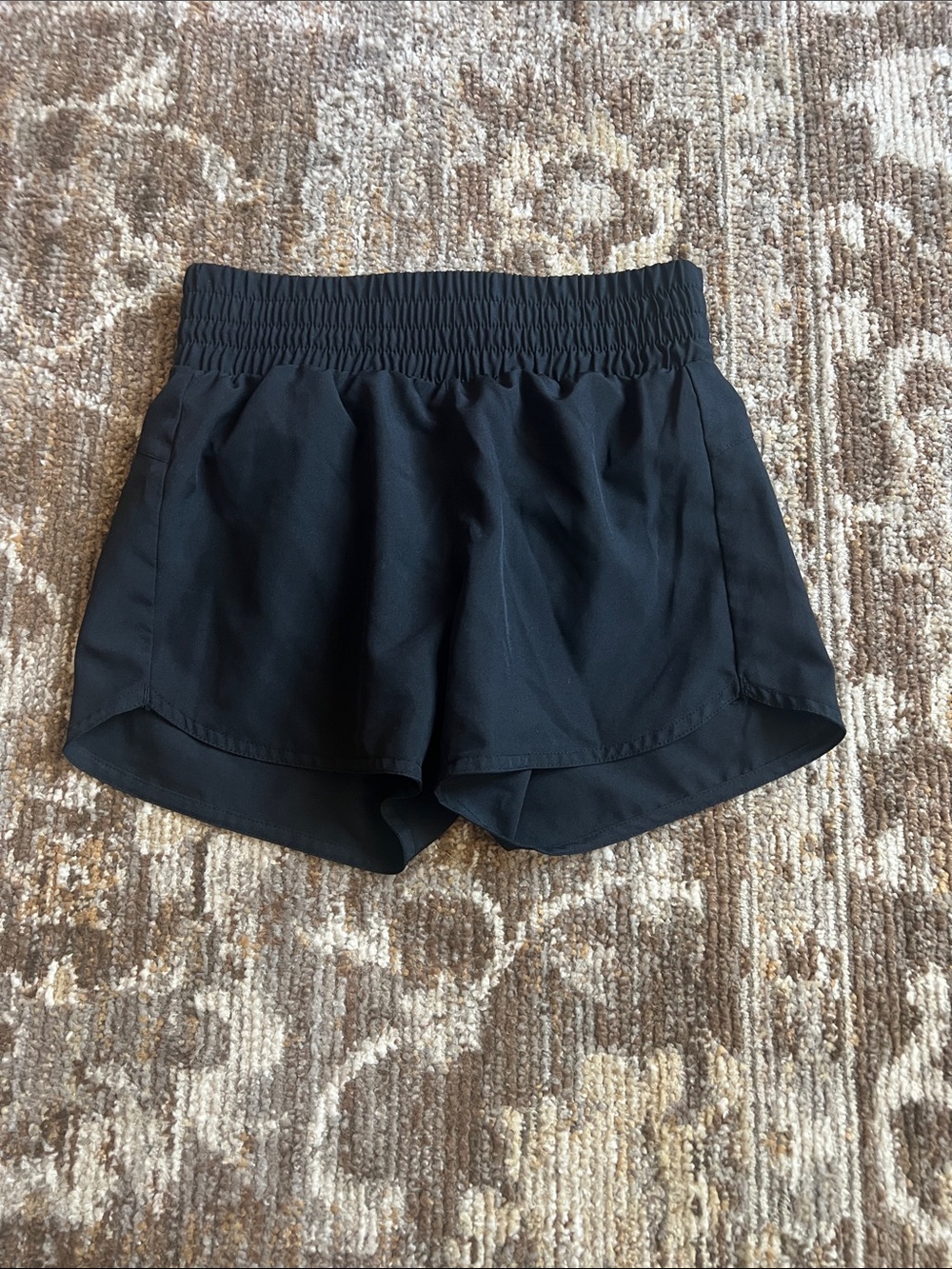 Girls L 10-12 Old Navy Black Athletic Shorts